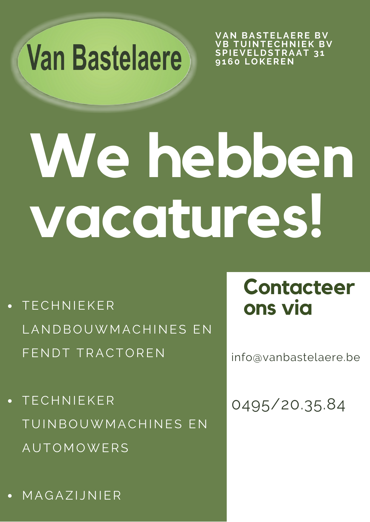 vacature