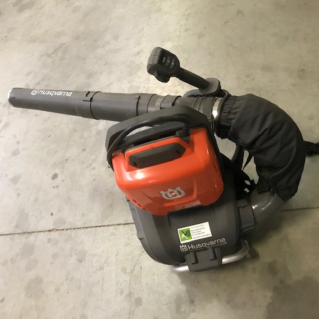 bladblazer op benzine/accu